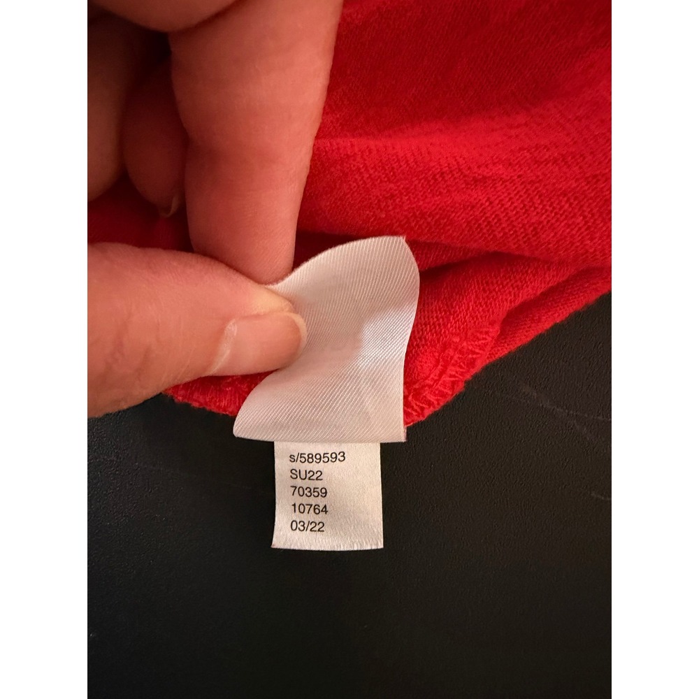 Loft Outlet V-Neck Tank Top Womens Red  Knots - Large - Picture 8 of 8